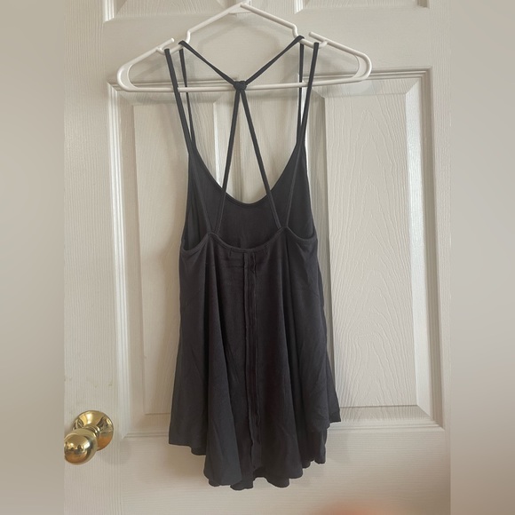 Grey Tank with Strappy Back (US S) - Picture 3 of 3